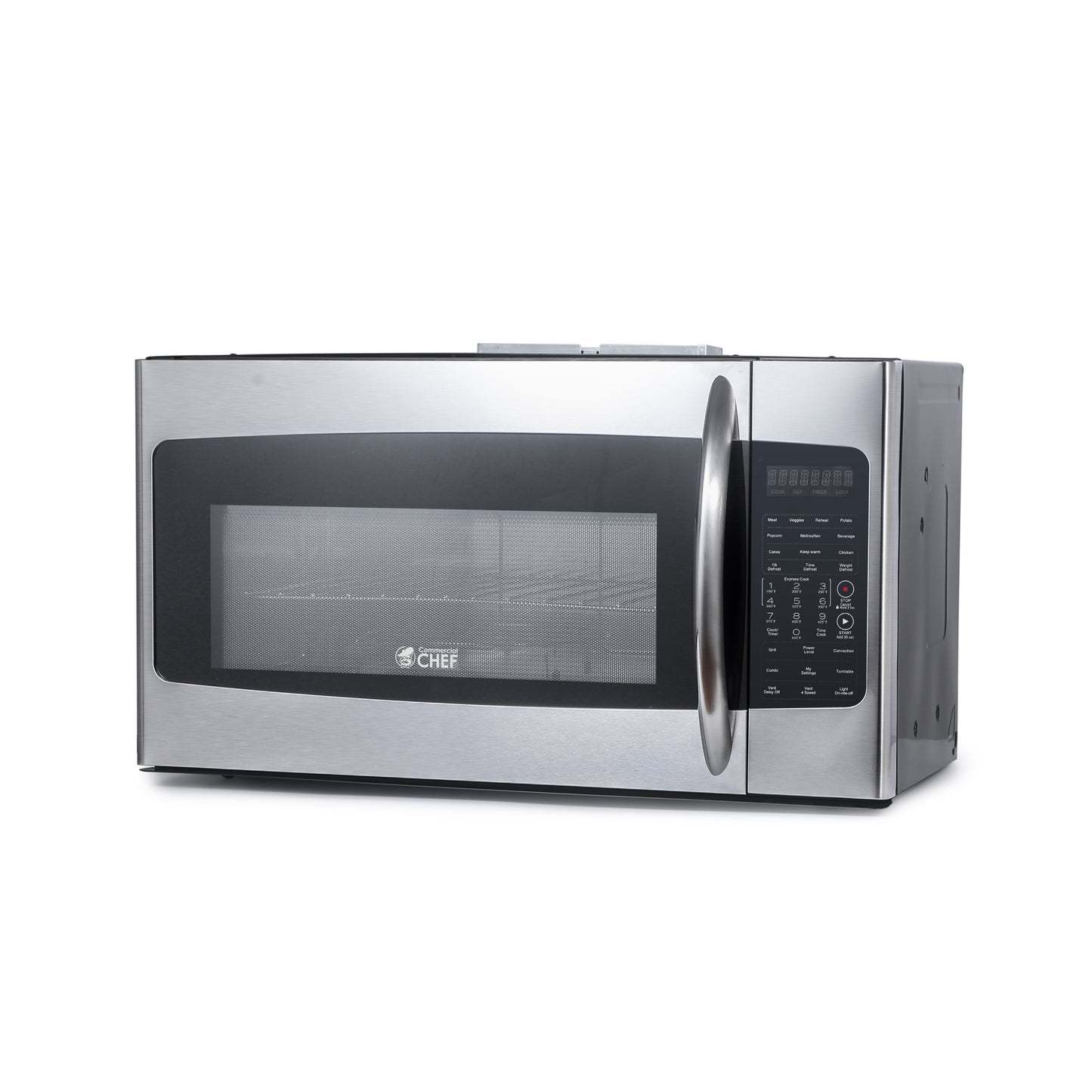 Commercial CHEF 1.7 Cu. Ft. SS Over-the-Range Microwave