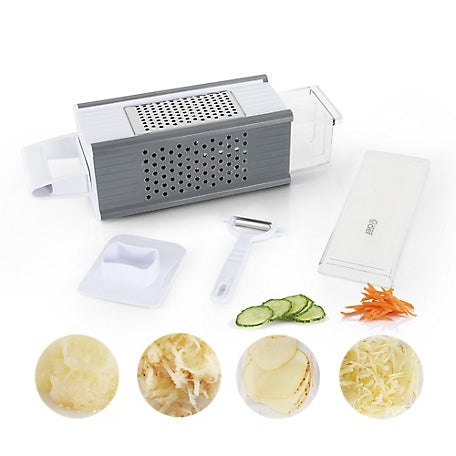 Commercial Chef 4-in-1 Multi-Purpose Kitchen Slicer & Grater
