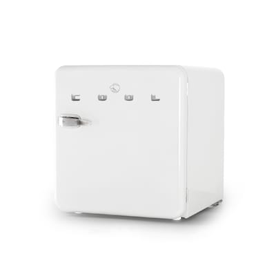 Commercial Cool 1.6 Cu. Ft. Retro Refrigerator,White