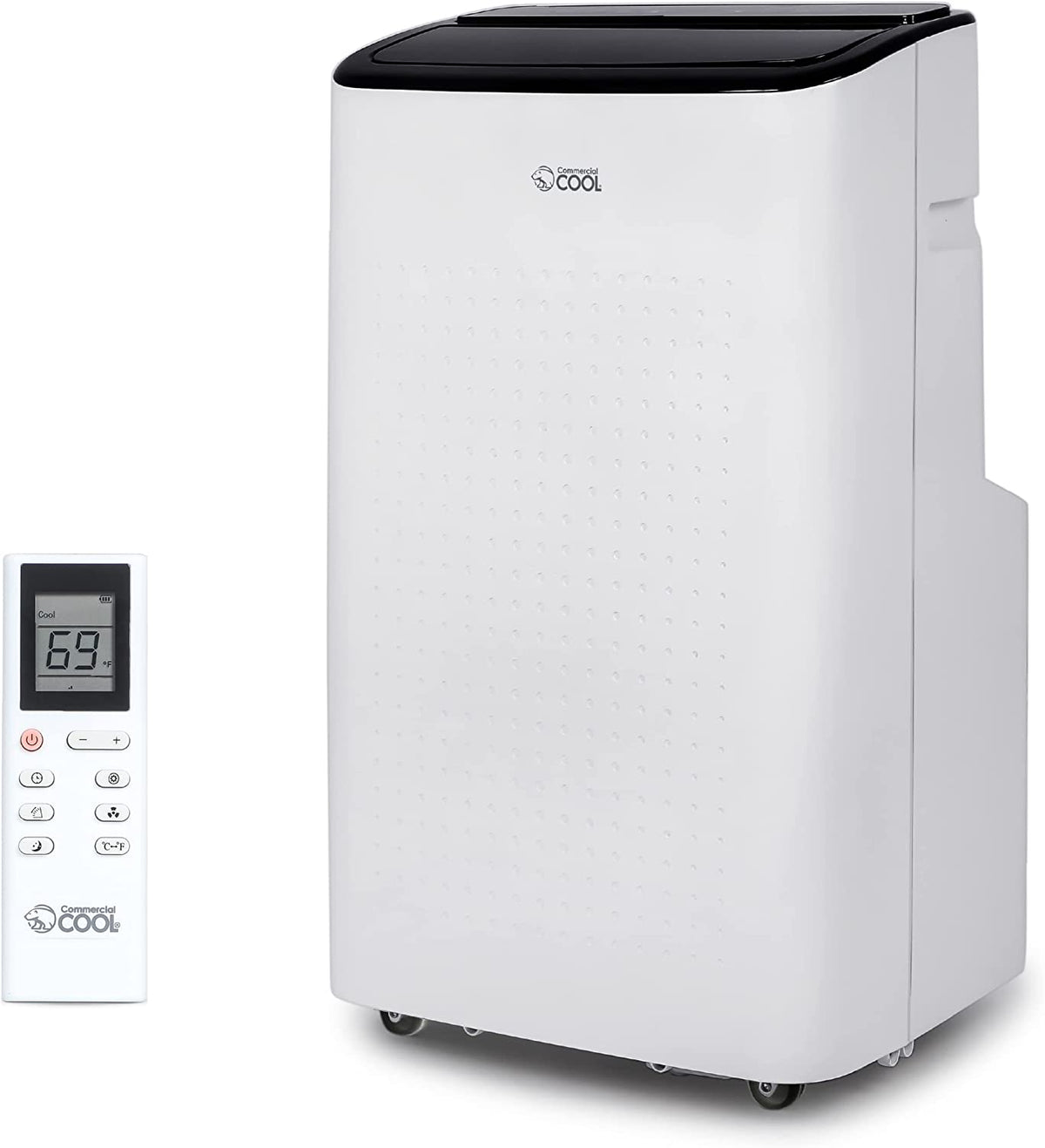 COMMERCIAL COOL 15000 BTU Portable Air Conditioner for 750 Square Feet with 2 Remote Controls