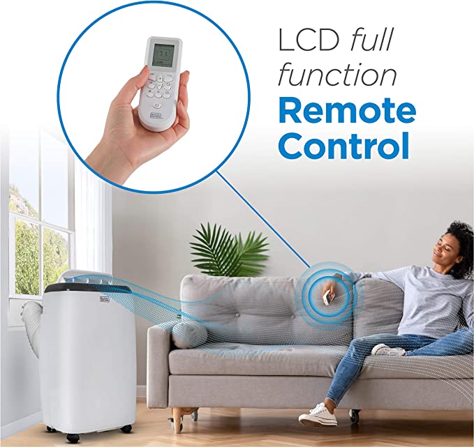 BLACK+DECKER Portable Air Conditioner with Remote Control