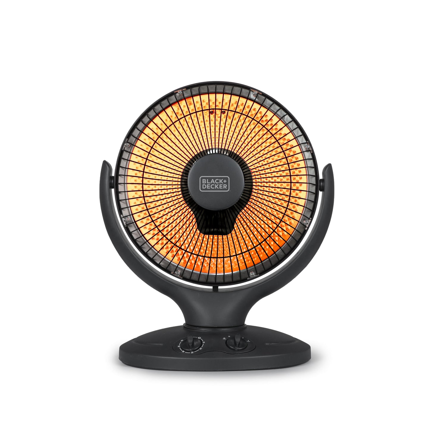 BLACK+DECKER Portable Heater for Rooms up to 161 Sq. Ft., Black
