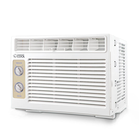 COMMERCIAL COOL 5,000 BTU Window Air Conditioner, CC05MWT, White