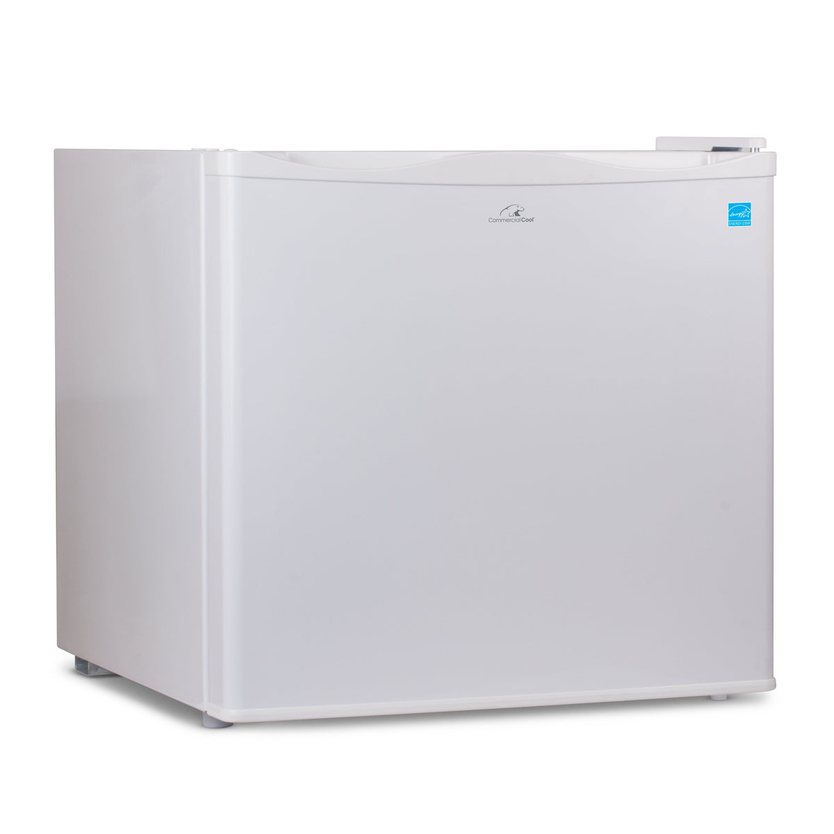 COMMERCIAL COOL Upright Freezer 1.2 Cu. Ft. with Wire Shelf, White
