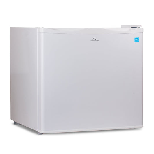 COMMERCIAL COOL Upright Freezer 1.2 Cu. Ft. with Wire Shelf, White