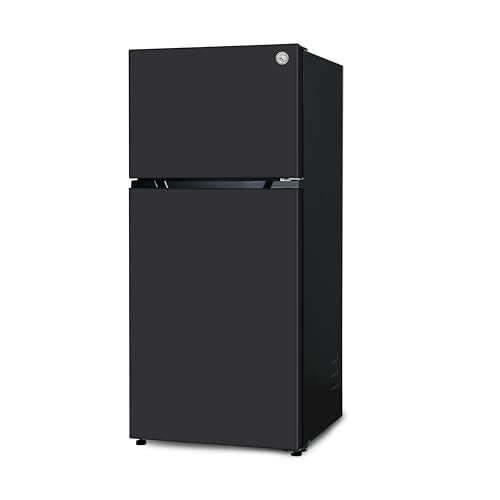 Commercial Cool 18 Cu. Ft. Top Mount Refrigerator with Freezer, 2-Door Refrigerator with Top Freezer and Adjustable Temperature Control, Ice Maker Ready, Energy Star Certified, Black