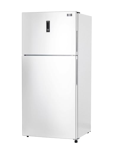 BLACK+DECKER 16.4 Cu. Ft. Top Mount Refrigerator with Freezer, 2 Door Refrigerator with Top Freezer and Separate Temperature Controls, Auto Defrost, BR1640KW, White