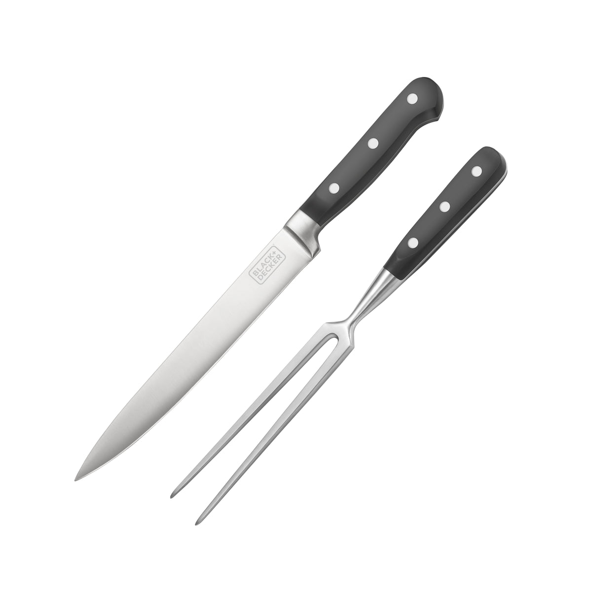 BLACK+DECKER 2 pc Stainless Steel Carving Set
