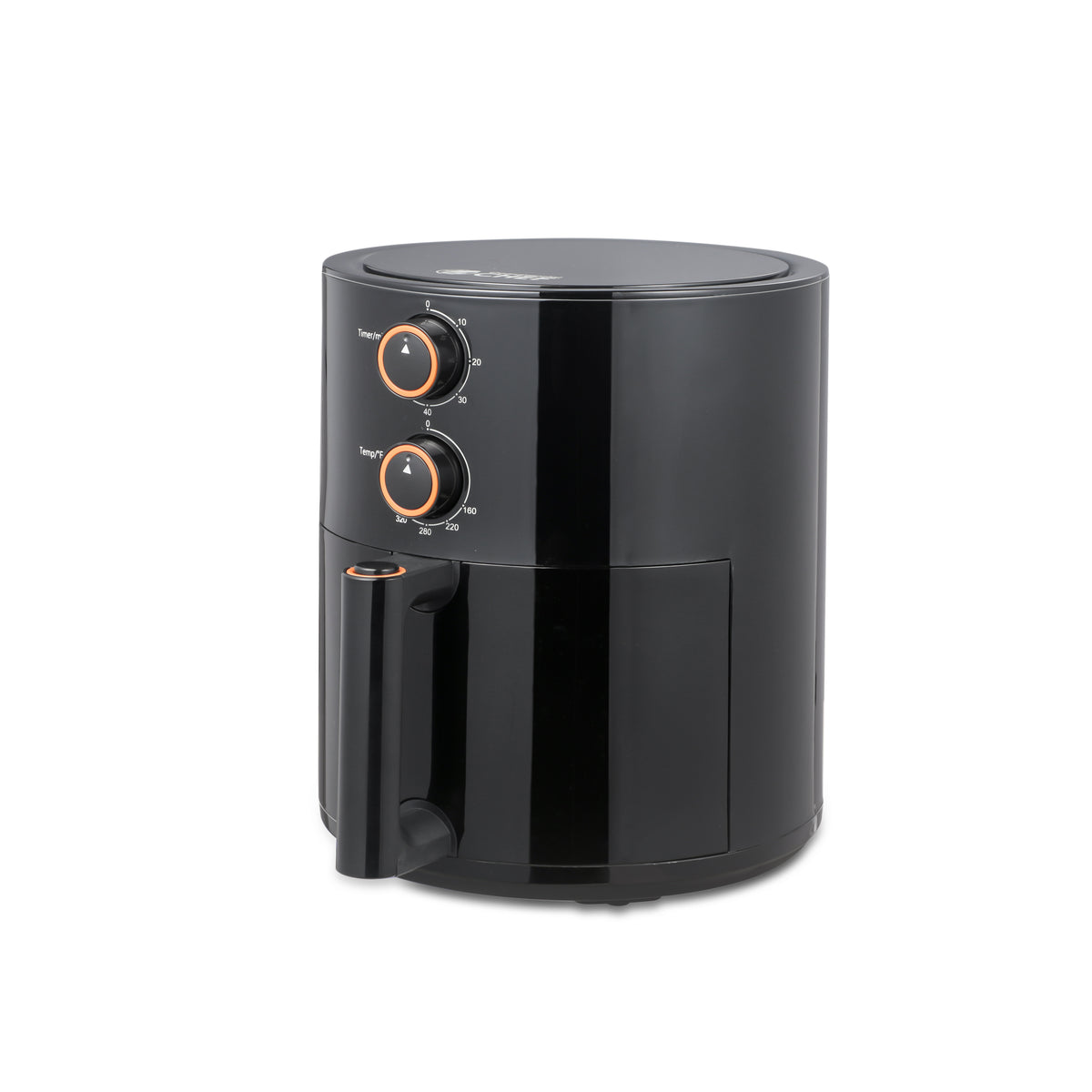 Commercial Chef 4 Qt Compact Air Fryer, CHAFM4B, Black