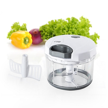 Commercial Chef Hand-Powered Food Chopper and Mixer Set