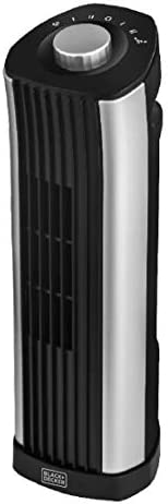 BLACK+DECKER 14 Inch Quiet Oscillating Mini Tower Fan