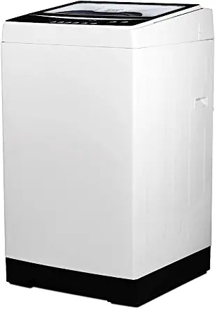 BLACK+DECKER 1.7 Cu Ft Portable Washing Machine for Household Use with 6 Cycles, Transparent Lid, and LED Display
