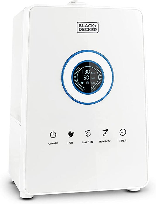 BLACK+DECKER 1.45 Gallon Ultrasonic Humidifier with Cool Mist