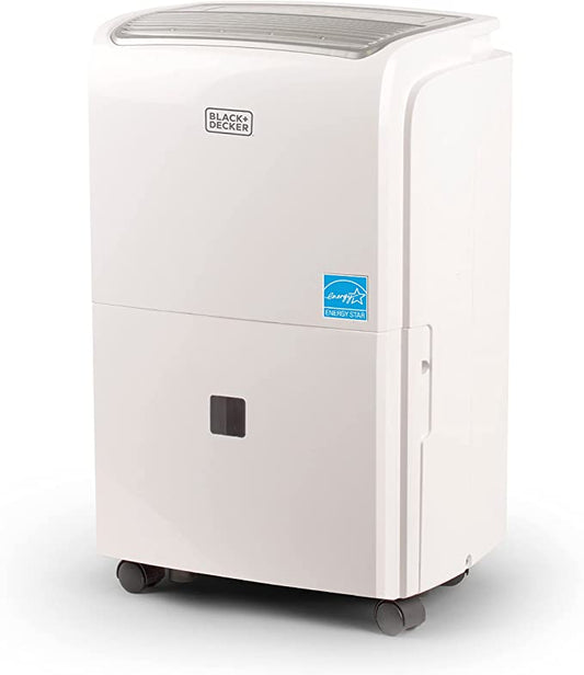 BLACK+DECKER 1500 Sq. Ft. Dehumidifier for Medium to Large Spaces, Energy Star Certified