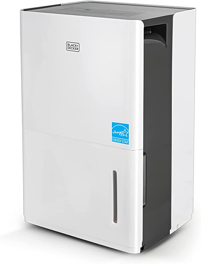 BLACK+DECKER 3000 Sq. Ft. Dehumidifier for Large Spaces and Basements, Energy Star Certified