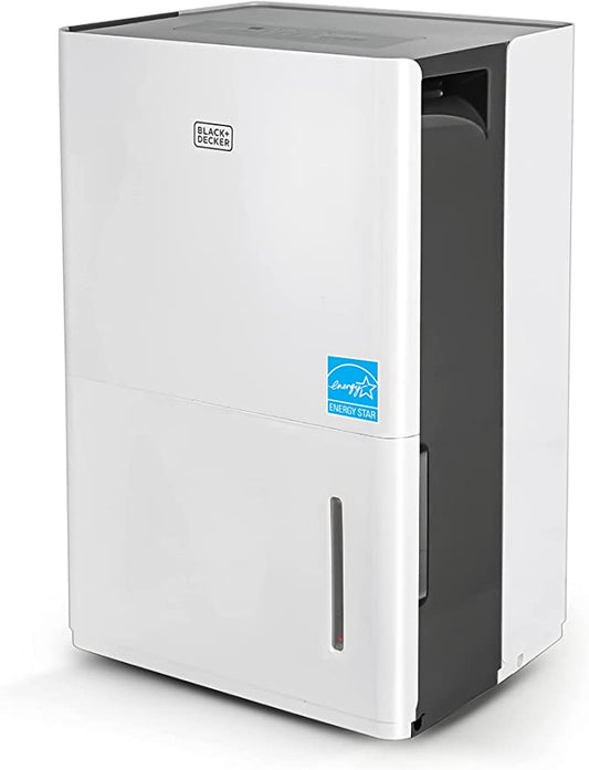 BLACK+DECKER 1500 Sq. Ft. Dehumidifier for Medium to Large Spaces and Basements, Energy Star Certified