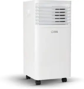 Commericial Cool CPT05WB Remote Control Portable Air Conditioner, 8000 BTU, White