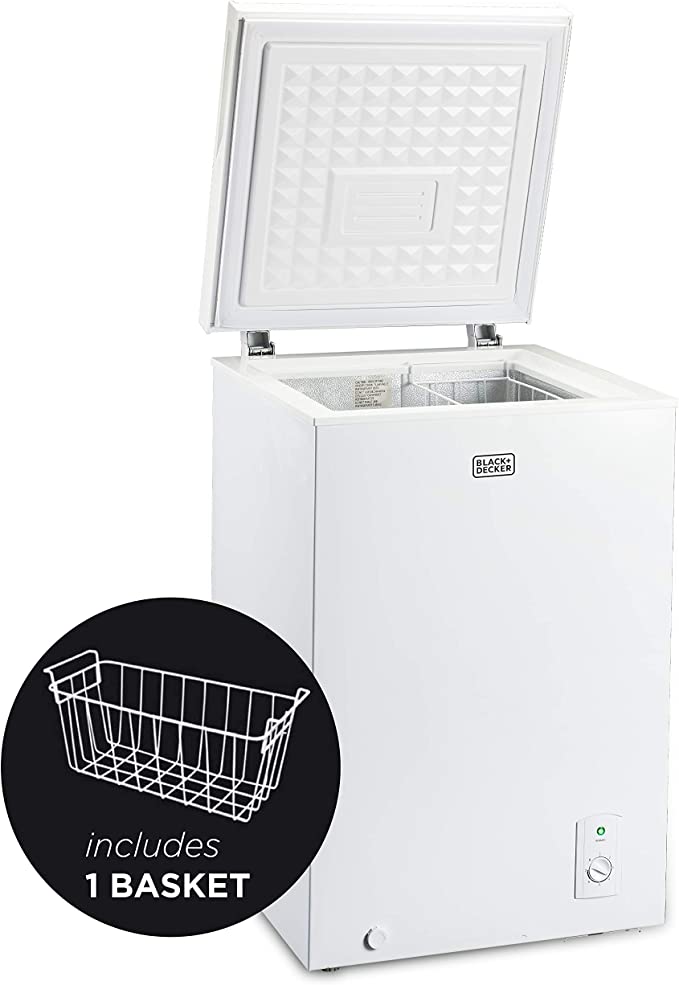 BLACK+DECKER 3.5 Cu. Ft. Chest Freezer