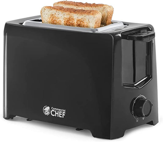 COMMERCIAL CHEF 2 Slice Toaster