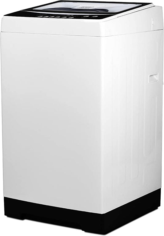 BLACK+DECKER 2.0 Cu Ft Portable Washing Machine for Household Use with 6 Cycles, Transparent Lid, and LED Display