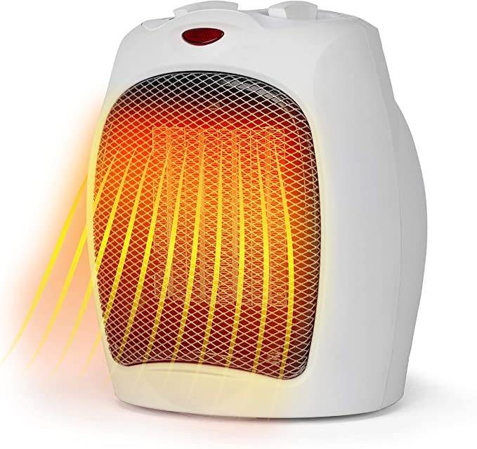 BLACK+DECKER 1500W Portable Space Heater with Overheat Protection for Indoor Use