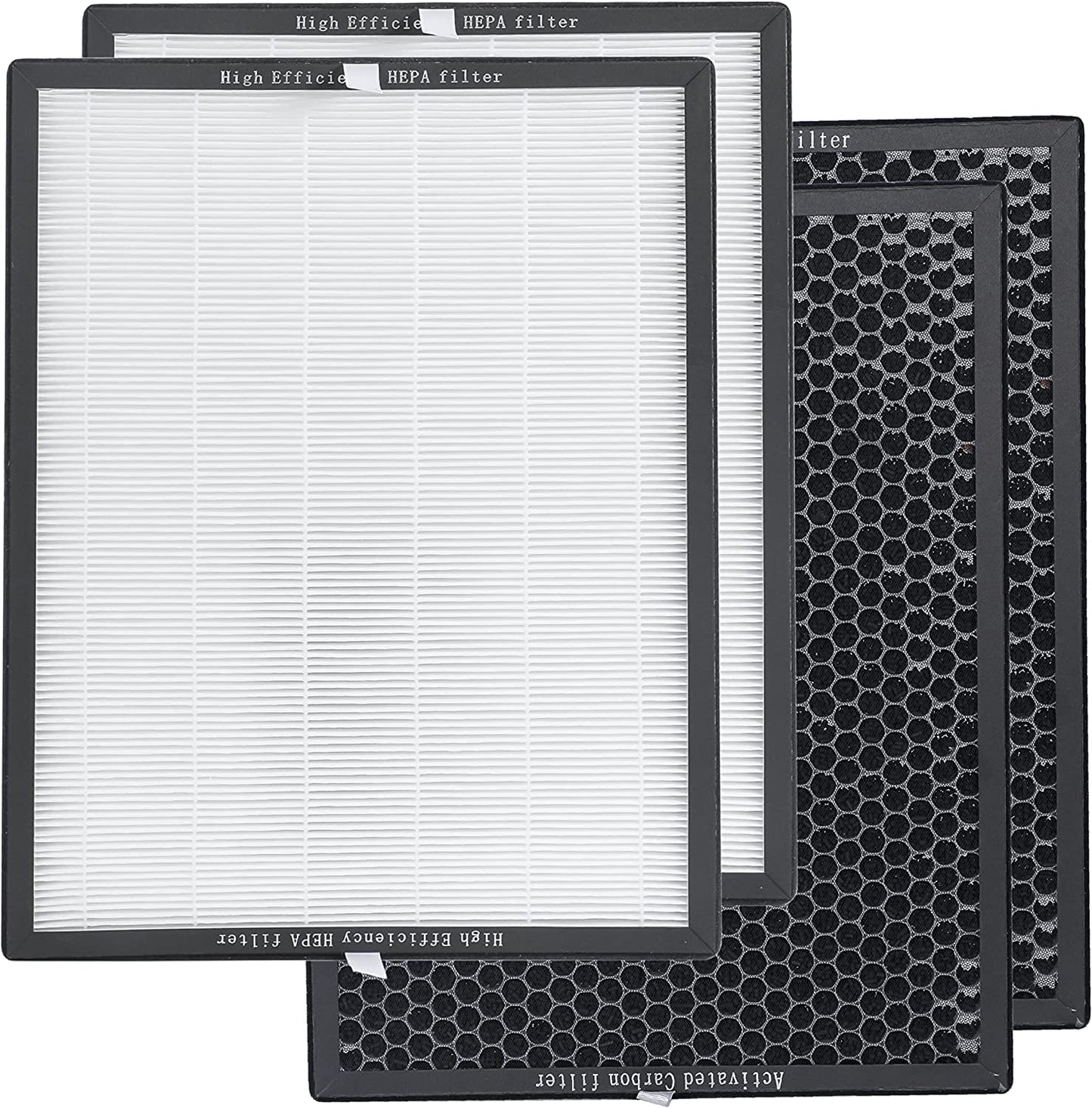 Replacement Air Purifier Filter BLACK + DECKER, AF4, Dual HEPA & Activated Carbon Filter, BAPUV250