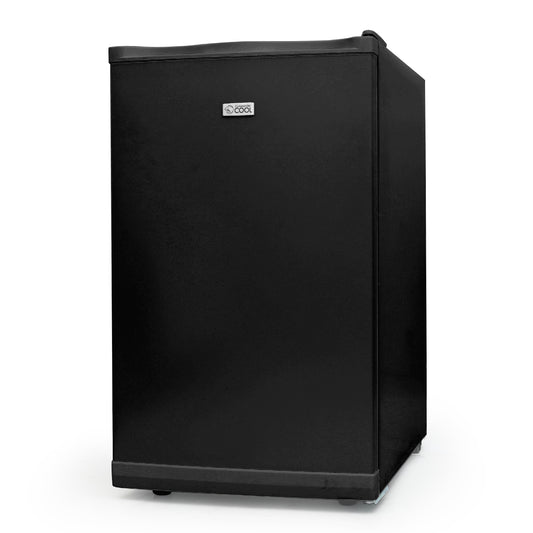 COMMERCIAL COOL Upright Freezer 2.8 Cu. Ft. with 3 Wire Shelves, Black