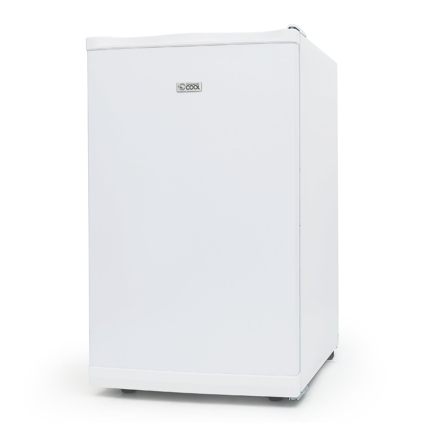 COMMERCIAL COOL Upright Freezer 2.8 Cu. Ft. with 3 Wire Shelves, White