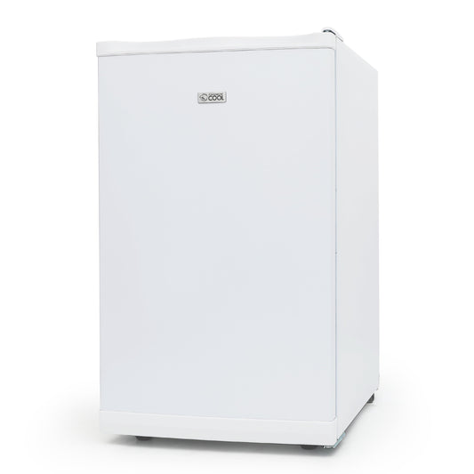 COMMERCIAL COOL Upright Freezer 2.8 Cu. Ft. with 3 Wire Shelves, White