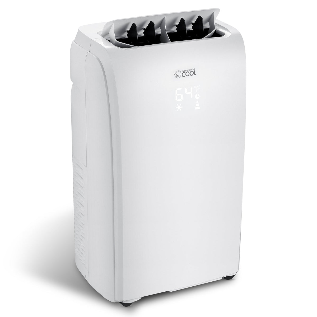 COMMERCIAL COOL 6,000 BTU DOE (12,000 BTU ASHRAE) Portable Air Conditioner with Heat, Remote Control, CPT12HW6, White
